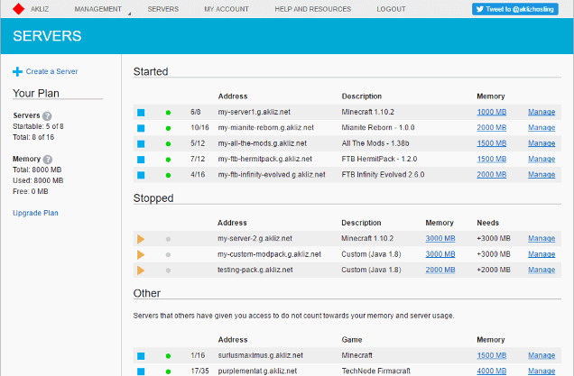 Host Multiple Servers at Once: Minecraft, Palworld & More! | Akliz Game ...